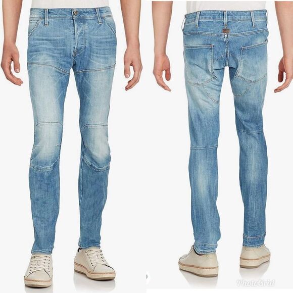 G-Star Raw Men's 5620 Bike Jeans in Aged - Picture 1 of 12